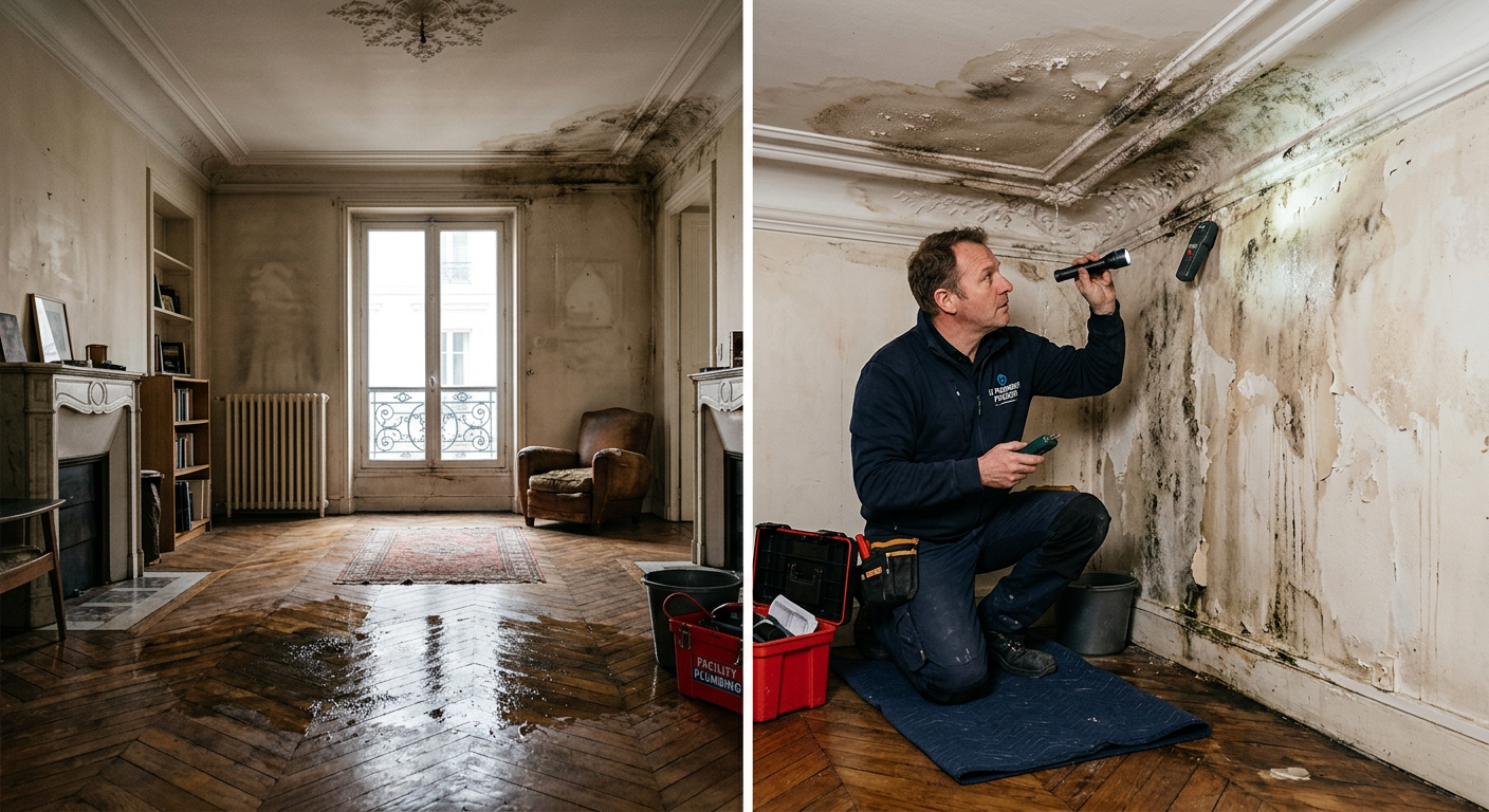 dégât des eaux appartement Sarcelles