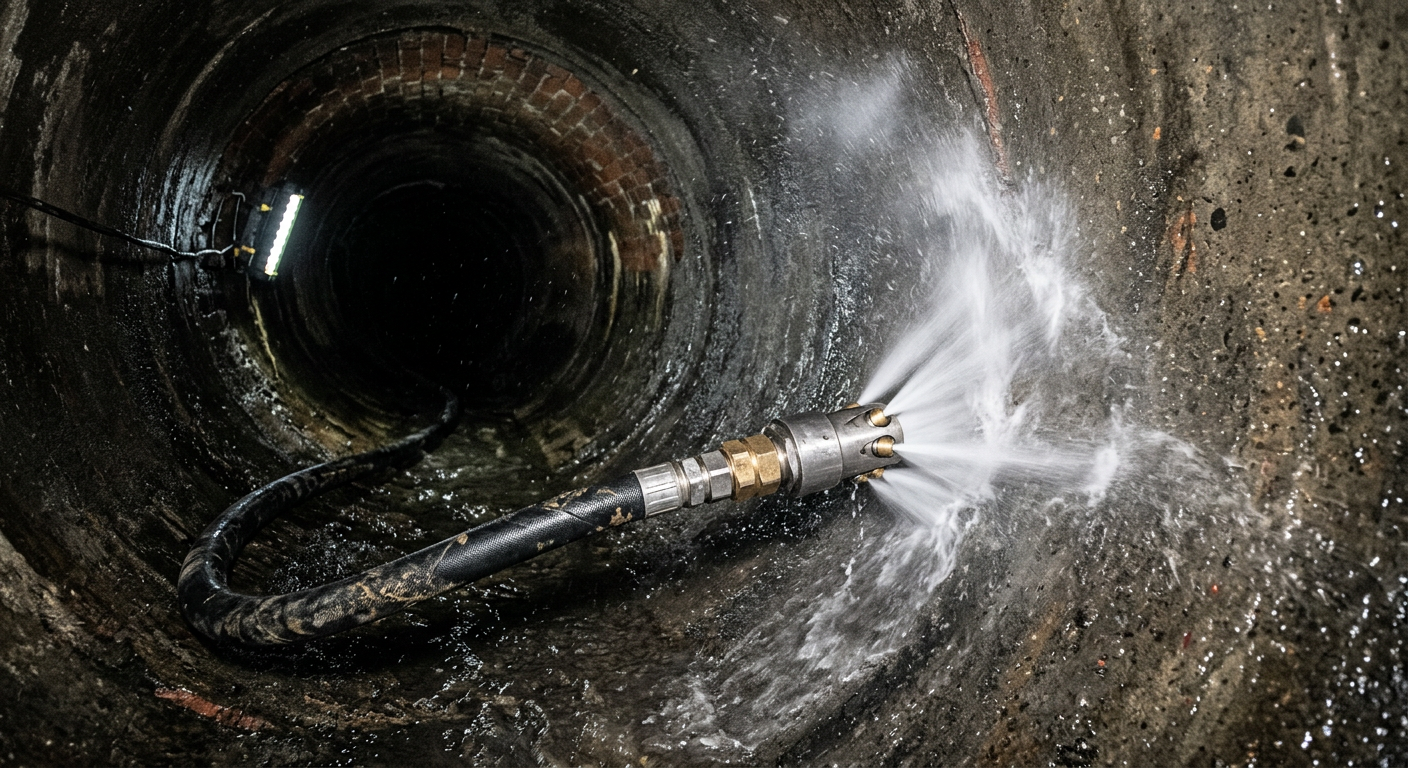 hydrocurage haute pression canalisation